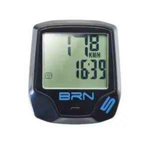 BRN CICLOCOMPUTER KRONOSPEED 5 FUNZIONI CABLATO NERO/BLU ACCESSORI