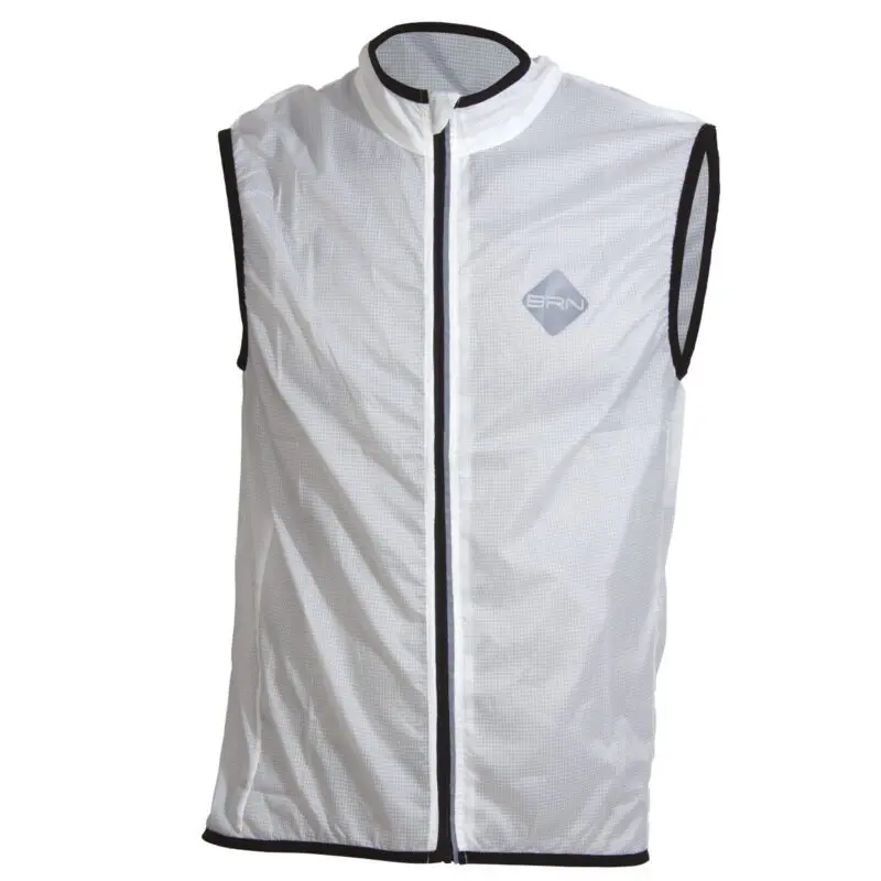 BRN GILET ANTIVENTO BIANCO ABBIGLIAMENTO