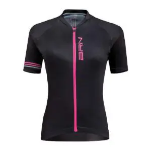 BRN MAGLIA MANICA CORTA CROSSROAD NERO/FUCSIA ABBIGLIAMENTO