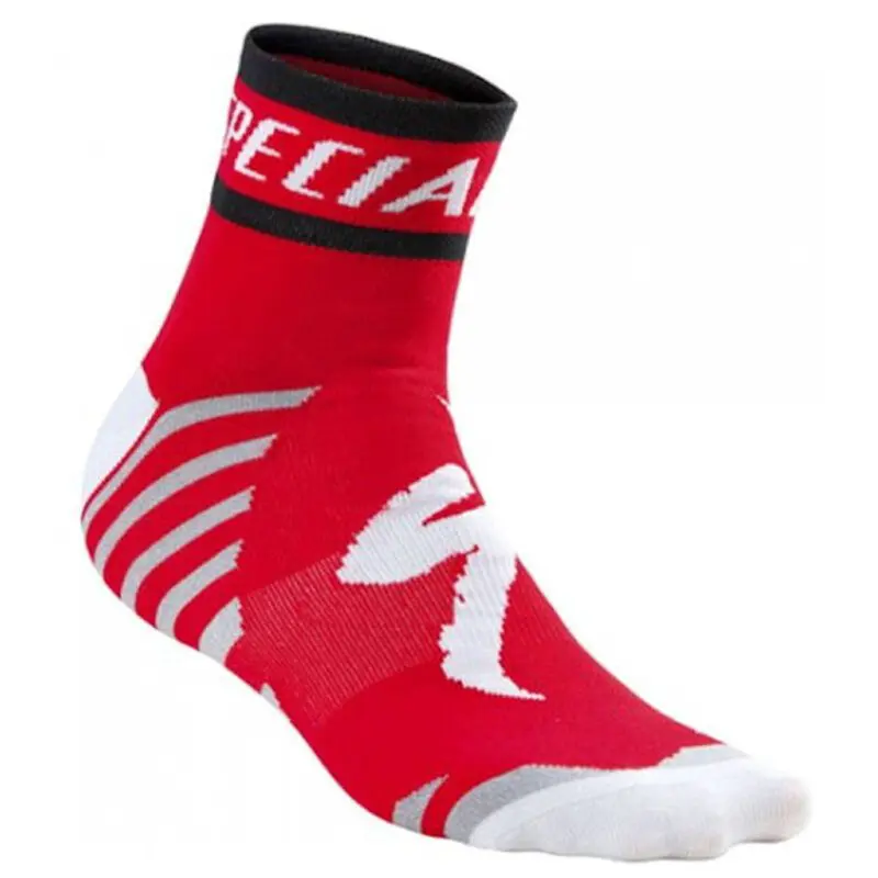 SPECIALIZED CALZA ESTIVA COMP RACING ROSSO L ABBIGLIAMENTO