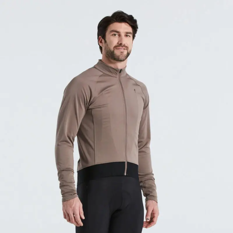 SPECIALIZED MAGLIA TERMOFELPATA MANICHE LUNGHE CON ZIP LUNGA RBX EXPERT THERMAL CANNA DI FUCILE ABBIGLIAMENTO