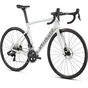 SPECIALIZED TARMAC SL7 COMP GLOSS METALLIC WHITE SILVER / SMOKE BICICLETTE