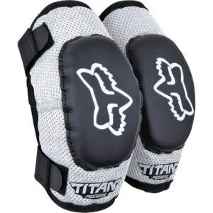FOX GOMITIERE PEEWEE TITAN YOUTH NERO/SILVER ABBIGLIAMENTO