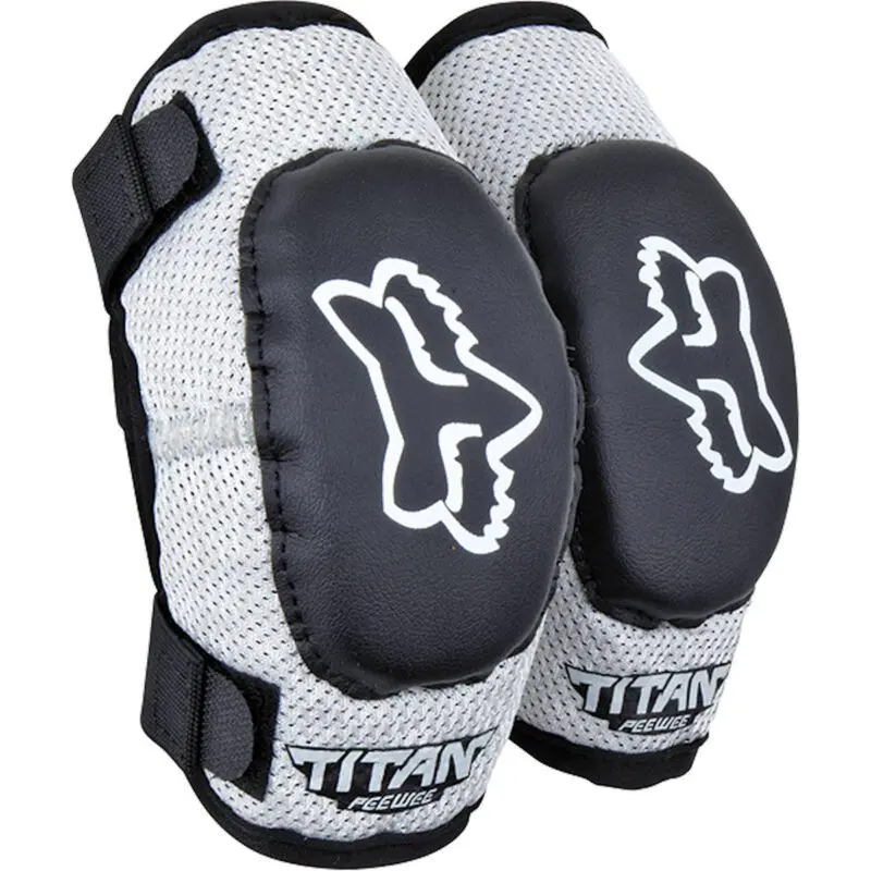 FOX GOMITIERE PEEWEE TITAN YOUTH NERO/SILVER ABBIGLIAMENTO