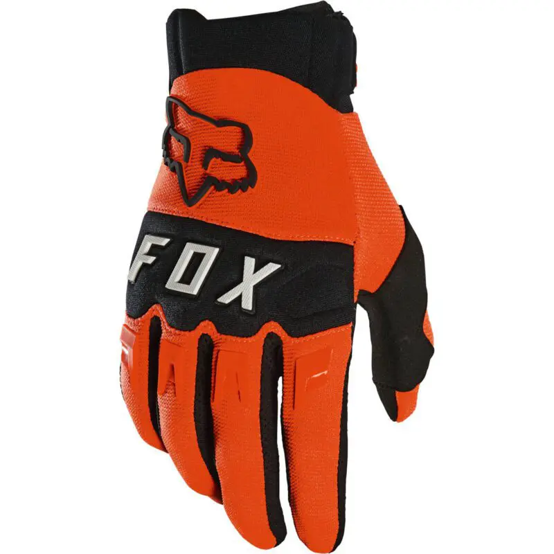 FOX GUANTI DITA LUNGHE DIRTPAW ARANCIO FLUO ABBIGLIAMENTO