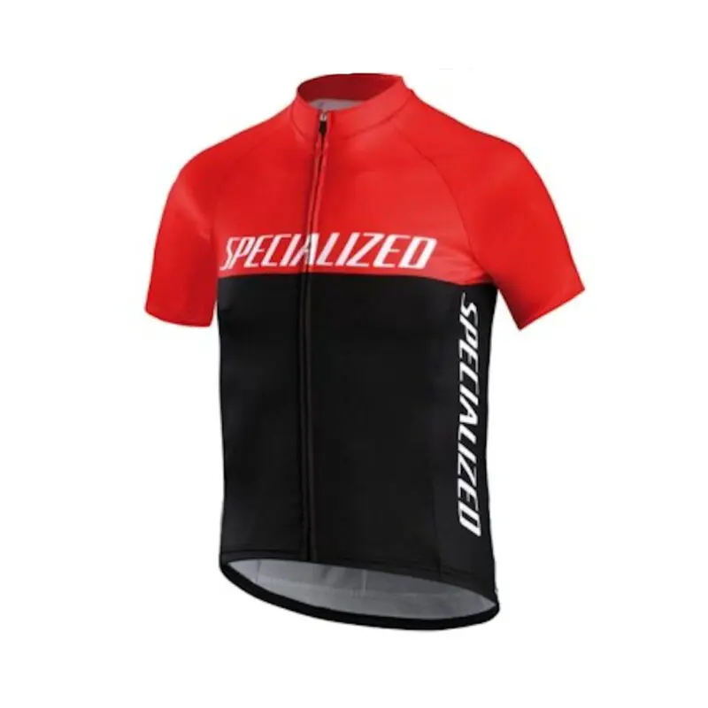 SPECIALIZED MAGLIA MANICA CORTA BIMBO RBX COMP LOGO TEAM YOUTH NERO/ROSSO ABBIGLIAMENTO