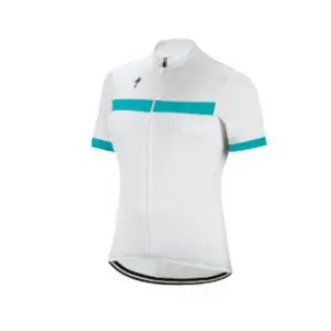SPECIALIZED MAGLIA MANICA CORTA DONNA RBX SPORT BIANCO/TURCHESE ABBIGLIAMENTO