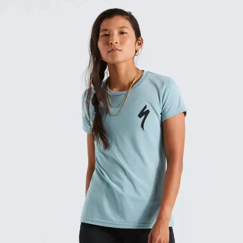 SPECIALIZED T-SHIRT DONNA S-LOGO ARCTBLU ABBIGLIAMENTO