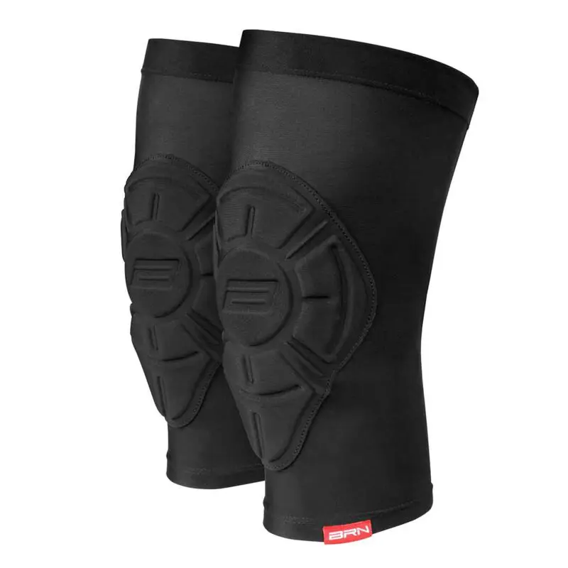 BRN PROTEZIONI GINOCCHIO SLIM NERO ABBIGLIAMENTO