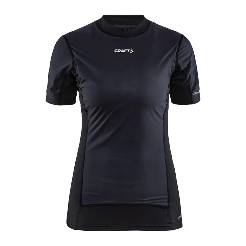 CRAFT MAGLIA INTIMA M/C WINDSTOPPER ICON ACTIVE EXTREME DONNA NERO/GRANITE ABBIGLIAMENTO