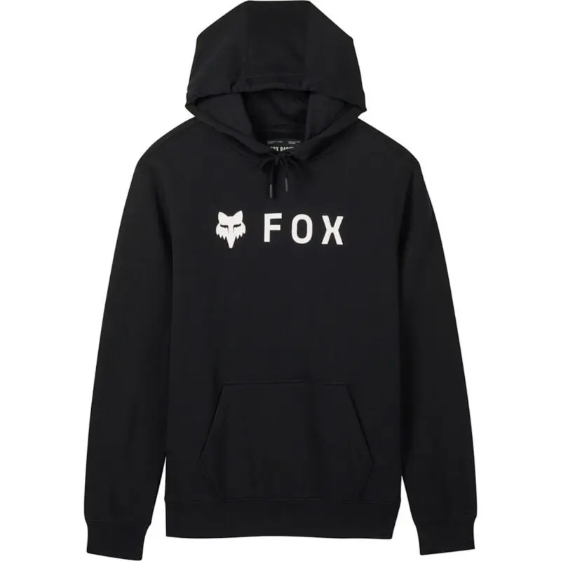 FOX FELPA CON CAPPUCCIO ABSOLUTE NERA ABBIGLIAMENTO