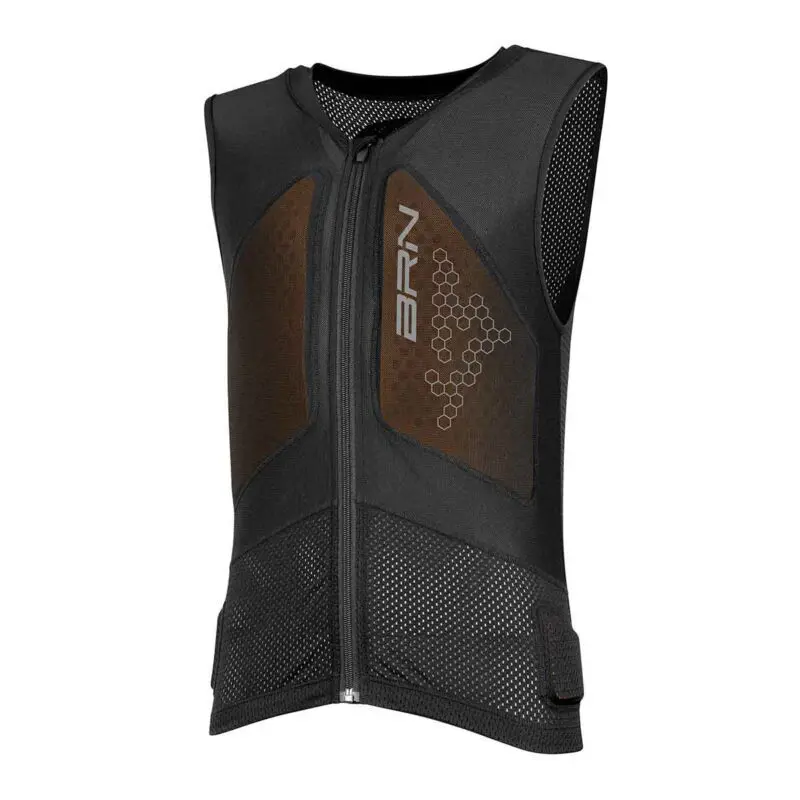 BRN GILET TOTAL PROTECTION TORACE BUSTO NERO TAGLIE PICCOLE ABBIGLIAMENTO