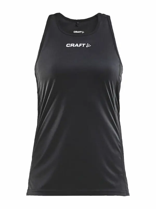 CRAFT CANNOTTA DONNA RUSH SINGLET NERA ABBIGLIAMENTO