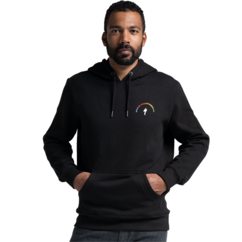 SPECIALIZED FELPA UOMO HOODIE WORLD CHAMPIONS BLK TG M ABBIGLIAMENTO