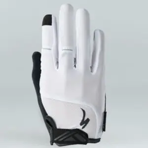 SPECIALIZED GUANTI ESTIVI DITA LUNGHE BG DUAL GEL BIANCO ABBIGLIAMENTO