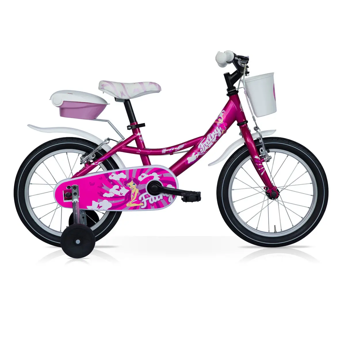 SMP BICI BIMBA FAIRY 16” FUCSIA BAMBINO SMP BICI BIMBA FAIRY 16” FUCSIA BAMBINO