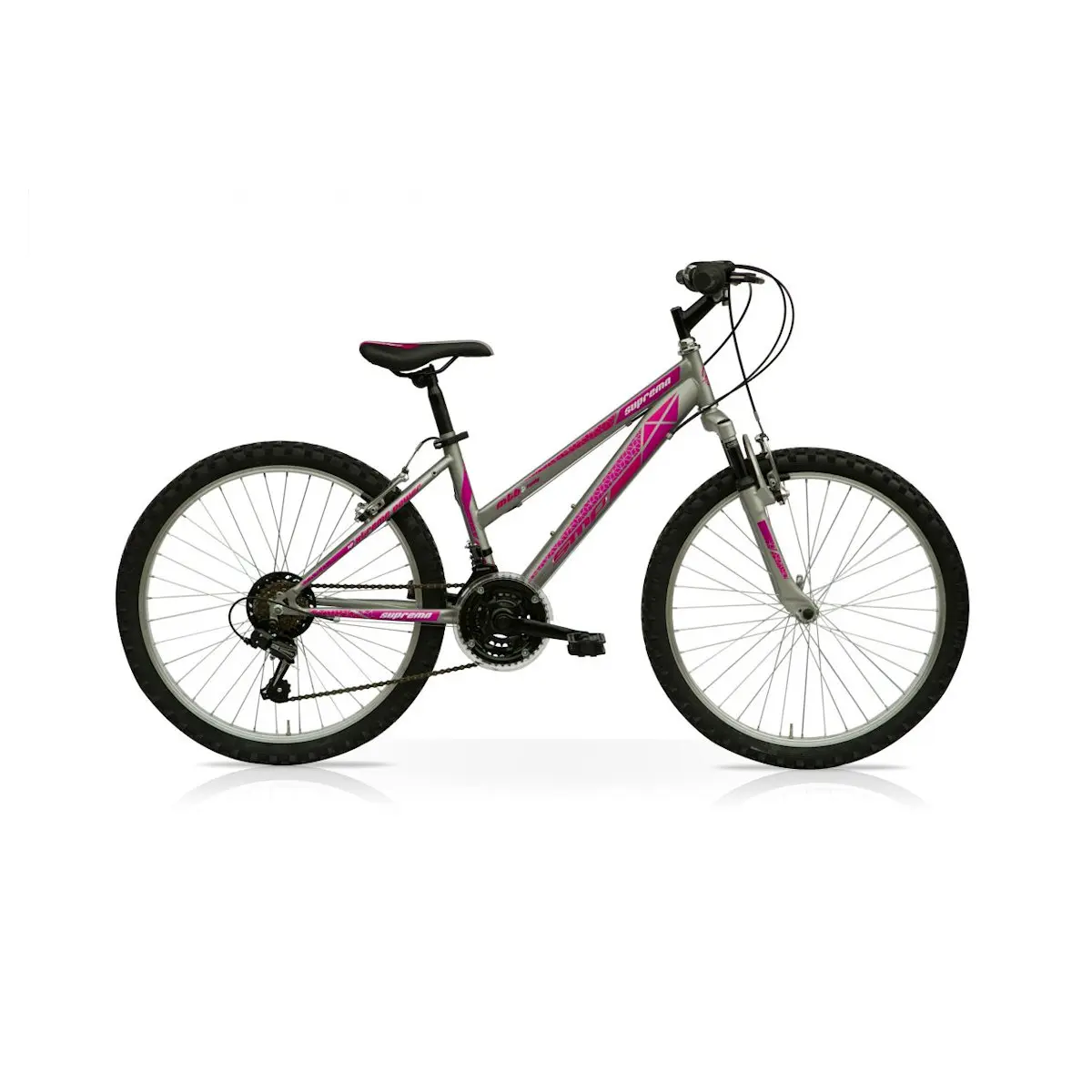 SMP SUPREMA 24” 18 V. L.DY GRIGIO / FUCSIA OPACO BAMBINO SMP SUPREMA 24” 18 V. L.DY GRIGIO / FUCSIA OPACO BAMBINO