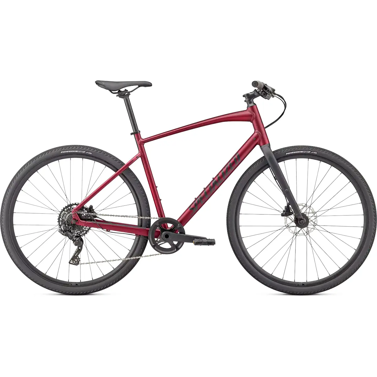 SPECIALIZED SIRRUS X 3.0 MAROON/BLACK/BLACK REFLECTIVE BICICLETTE SPECIALIZED SIRRUS X 3.0 MAROON/BLACK/BLACK REFLECTIVE BICICLETTE