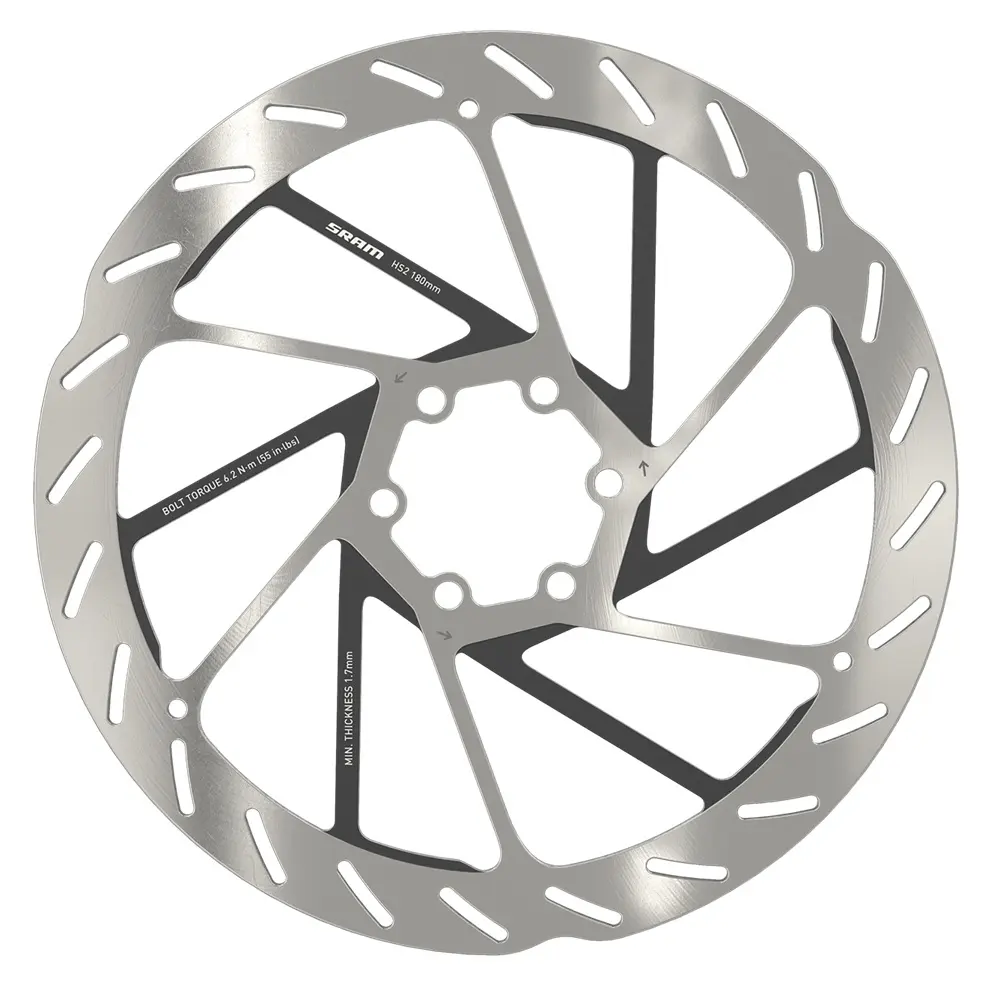 SRAM DISCO FRENO HS2 200MM 6 FORI ROUNDED ACCESSORI SRAM DISCO FRENO HS2 200MM 6 FORI ROUNDED ACCESSORI