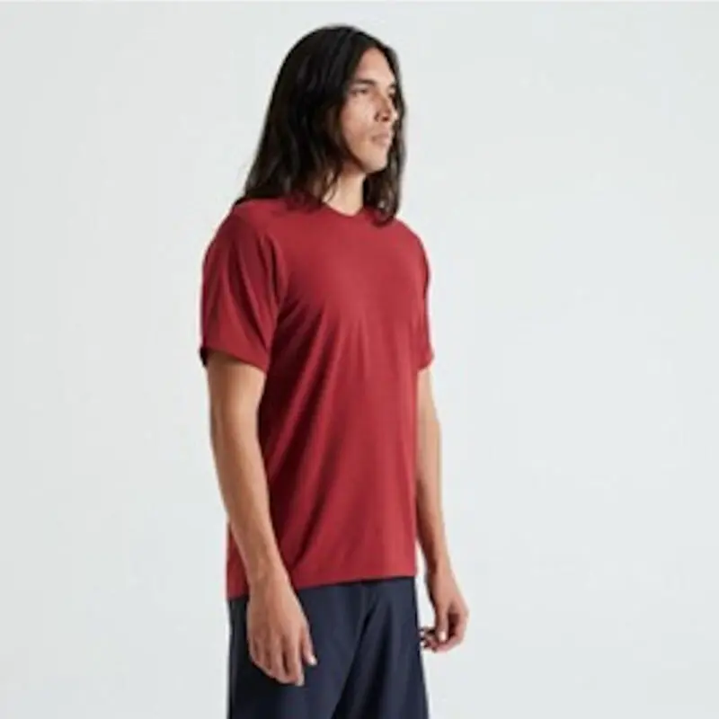 SPECIALIZED MAGLIA MC TRAIL GARNET RED ABBIGLIAMENTO