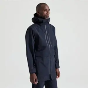 SPECIALIZED PARKA A TRE STRATI CON CAPPUCCIO TG. XL NERO ABBIGLIAMENTO