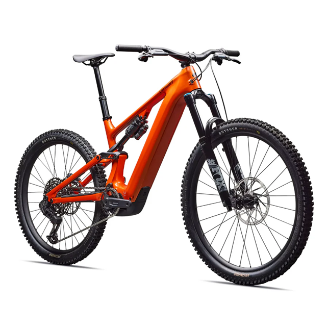 SPECIALIZED TURBO LEVO 4 COMP CARBON  GLOSS ORANGE TINT OVER SILVER DUST / DARK NAVY BICICLETTE