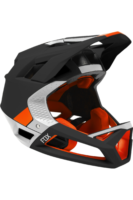FOX PROFRAME HELMET BLOCKED, CE – BLACK ABBIGLIAMENTO