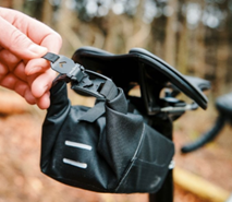 FIDLOCK  BORSA SOTTOSELLA PINCLIP NERO TAGLIA S + ATTACCO SOTTOSELLA ACCESSORI