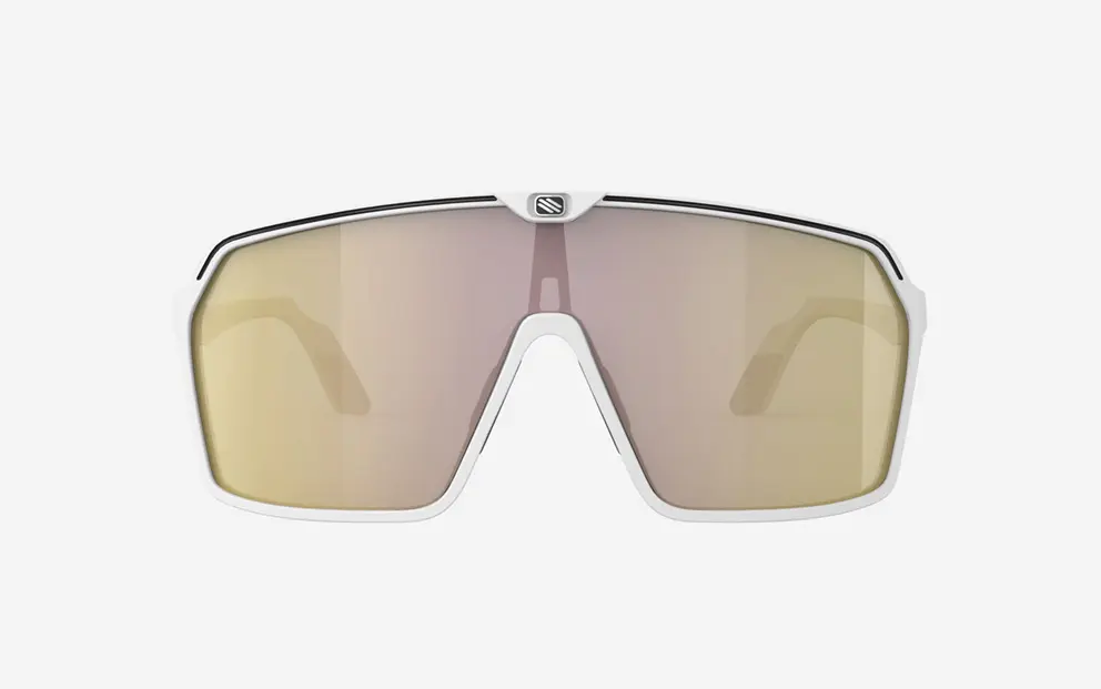 RUDY PROJECT SPINSHIELD WHITE MATTE-MULTILASER GOLD ABBIGLIAMENTO RUDY PROJECT SPINSHIELD WHITE MATTE-MULTILASER GOLD ABBIGLIAMENTO