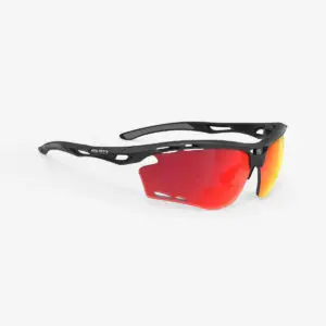 RUDY PROJECT PROPULSE READERS BLACK MATTE RX MULTILASER RED ABBIGLIAMENTO