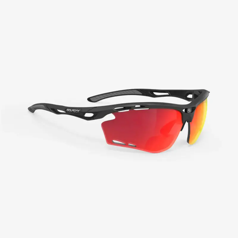 RUDY PROJECT PROPULSE READERS BLACK MATTE RX MULTILASER RED ABBIGLIAMENTO
