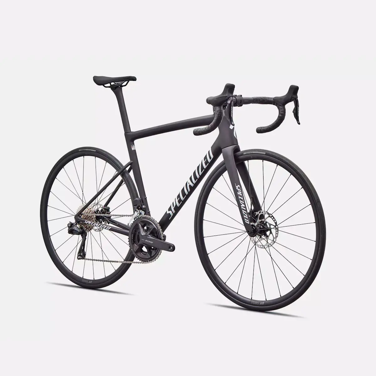 SPECIALIZED TARMAC SL8 COMP SHIMANO 105 DI2 SATIN CARBON / WHITE BICICLETTE SPECIALIZED TARMAC SL8 COMP SHIMANO 105 DI2 SATIN CARBON / WHITE BICICLETTE