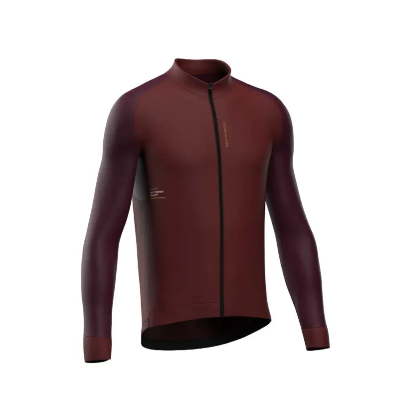 TO FIT MAGLIA MANICHE LUNGHE KATANA TERMOFELPATA UOMO BORDEAUX ABBIGLIAMENTO