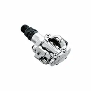 SHIMANO PD-M520 SPD ARGENTO CON TACCHETTE SM-SH51 ACCESSORI