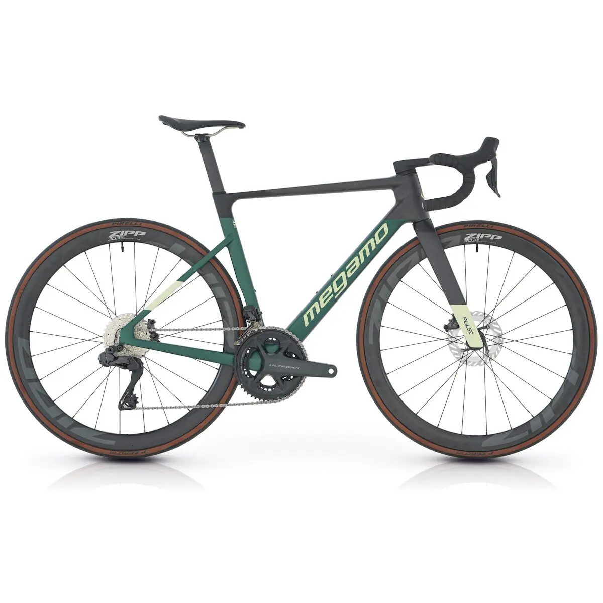 MEGAMO PULSE 05 CW 2025 VERDE BICICLETTE MEGAMO PULSE 05 CW 2025 VERDE BICICLETTE