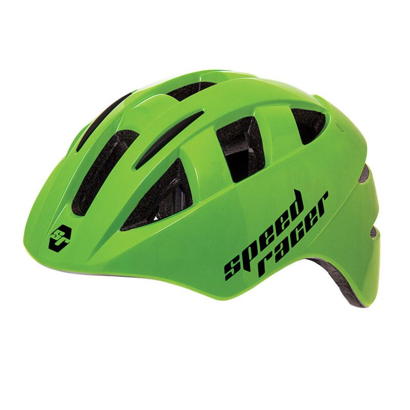 BRN CASCO BIMBO SPEED RACER VERDE FLUO ABBIGLIAMENTO BRN CASCO BIMBO SPEED RACER VERDE FLUO ABBIGLIAMENTO