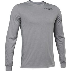 FOX MAGLIA MANICHE LUNGHE DRIRELEASE STEEL GREY ABBIGLIAMENTO FOX MAGLIA MANICHE LUNGHE DRIRELEASE STEEL GREY ABBIGLIAMENTO