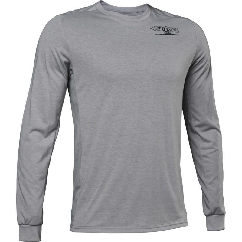 FOX MAGLIA MANICHE LUNGHE DRIRELEASE STEEL GREY ABBIGLIAMENTO FOX MAGLIA MANICHE LUNGHE DRIRELEASE STEEL GREY ABBIGLIAMENTO