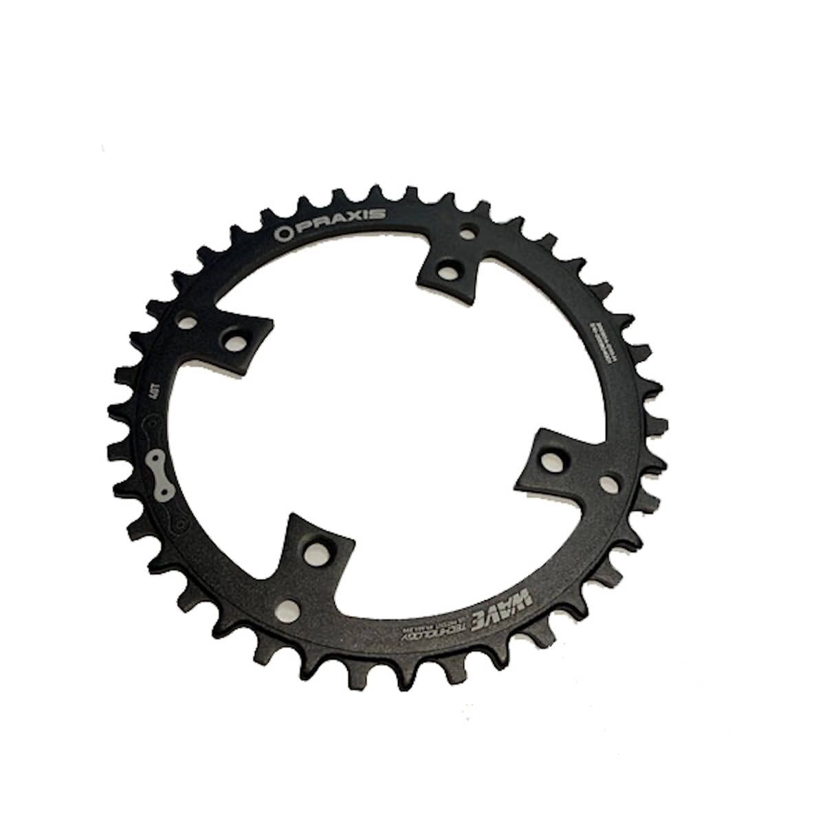 Teyssor Set Guarnitura Per Bici Da MTB 170 Mm - Pedivella In Alluminio Con Movimento Centrale E Viti, 104 BCD, Compatibile Shimano/Sram/FSA
