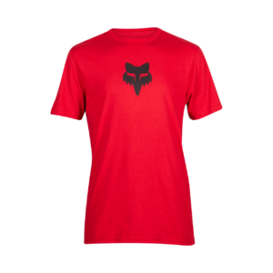 FOX T-SHIRT PREMIUM HEAD ROSSO FUOCO ABBIGLIAMENTO FOX T-SHIRT PREMIUM HEAD ROSSO FUOCO ABBIGLIAMENTO