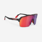 RUDY PROJECT SPINSHIELD AIR BLACK MATTE – MULTILASER RED ABBIGLIAMENTO