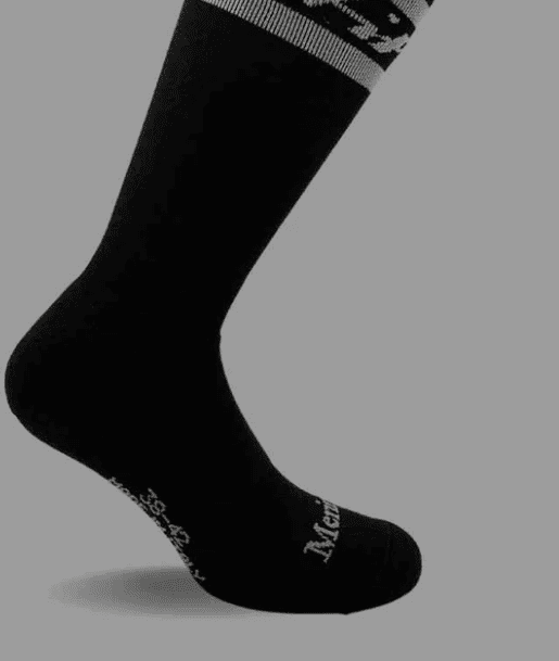 Calzini Babolat Mid Calf bianco nero - Zona de Padel