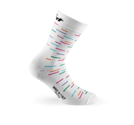 TO FIT CALZINI ESTIVI STRECHT BIANCO MULTICOLOR ABBIGLIAMENTO