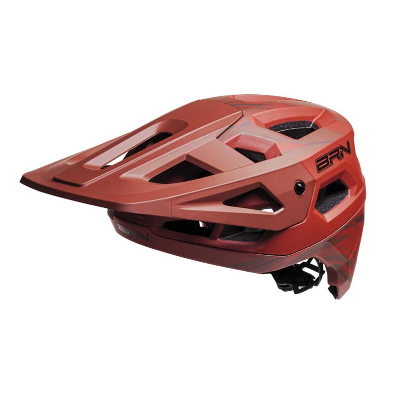CASCO BRN STONE ROSSO TG. UNICA (58-61 cm) ABBIGLIAMENTO