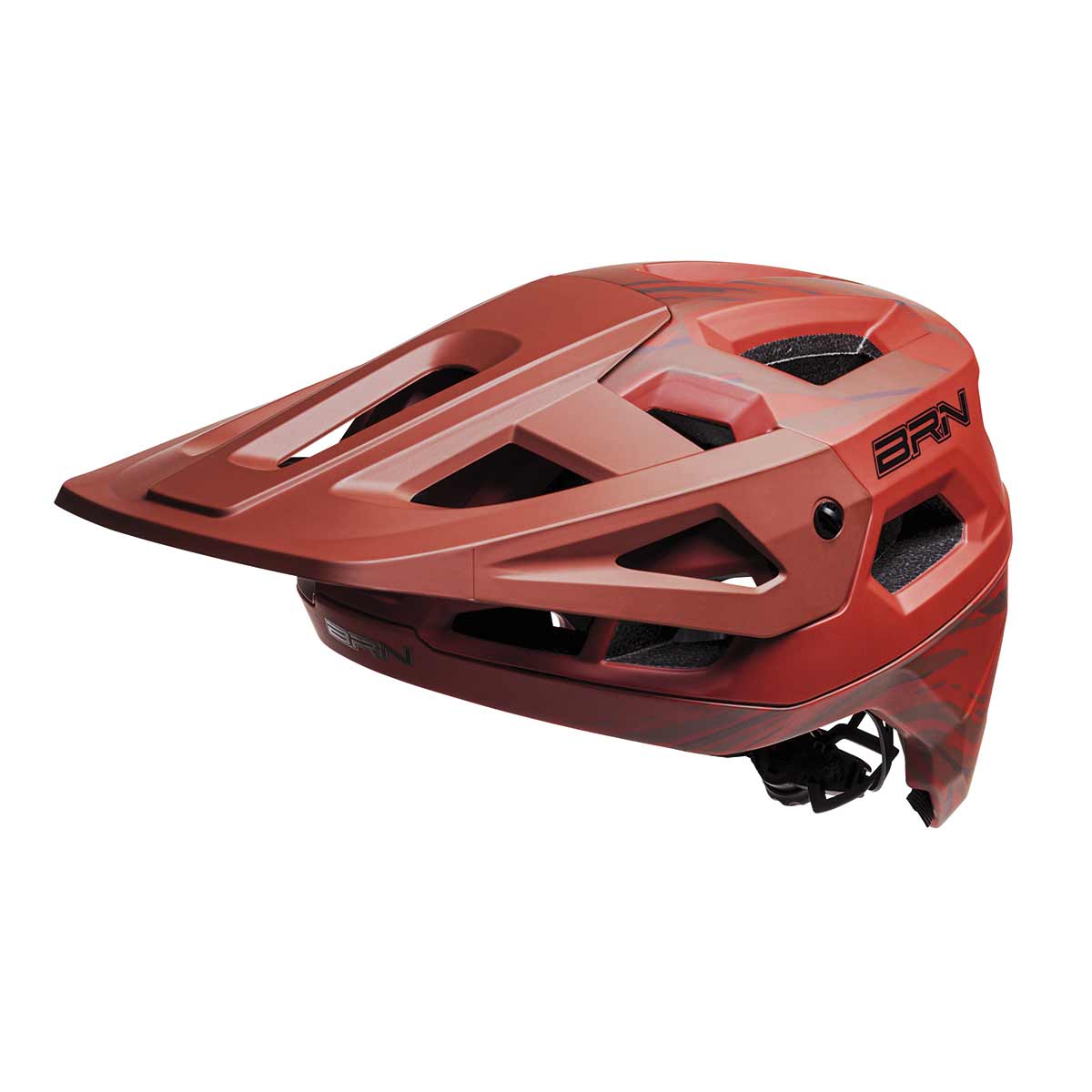 CASCO BRN STONE ROSSO TG. UNICA (58-61 cm) ABBIGLIAMENTO CASCO BRN STONE ROSSO TG. UNICA (58-61 cm) ABBIGLIAMENTO