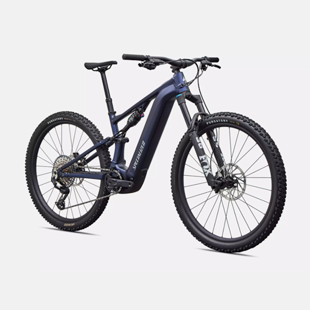 SPECIALIZED TURBO LEVO R COMP ALLOY  SATIN METALLIC DEEP MARINE / SHADOW SILVER