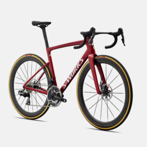 SPECIALIZED TARMAC SL9 SW AXS GLOSS RUBY METALLIC / WHITE SILVER METALLIC BICICLETTE